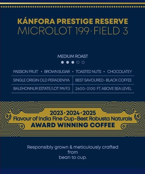 Kanfora Prestige Reserve - Award Winning Coffee