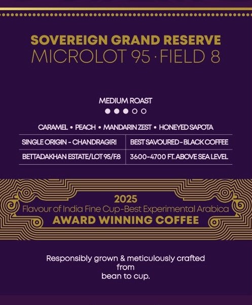 Sovereign Grand Reserve - Award Winning Coffee