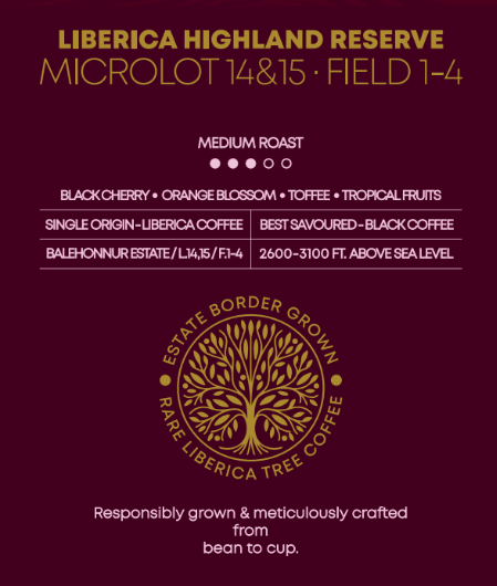 Liberica Highland Reserve - Rare Tree Coffee